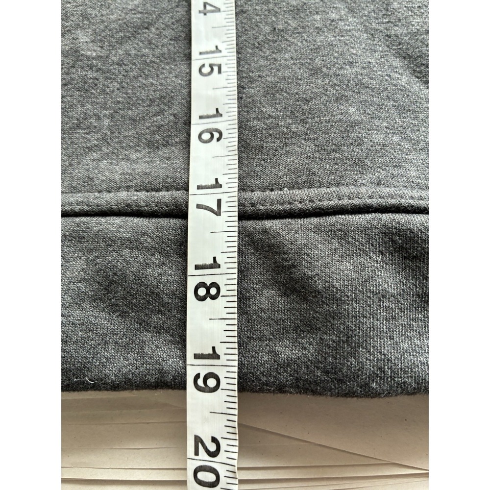 Anthropology Charcoal Hooded Pullover Turtleneck Sweater - Picture 9 of 9